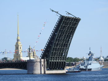 Drawbridges neva river