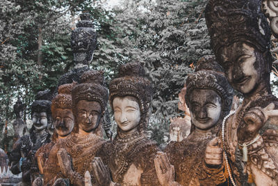 Statue of buddha in temple