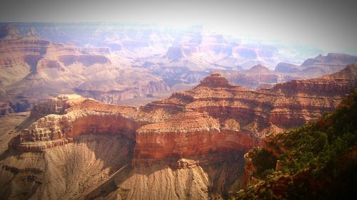 Scenic view of mountains