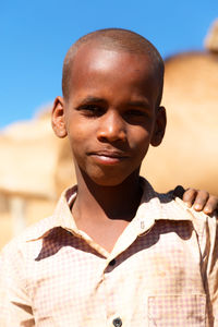 Portrait of boy