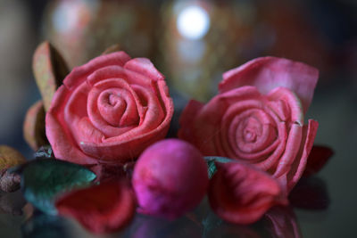 Close-up of pink roses