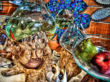 Close up of objects