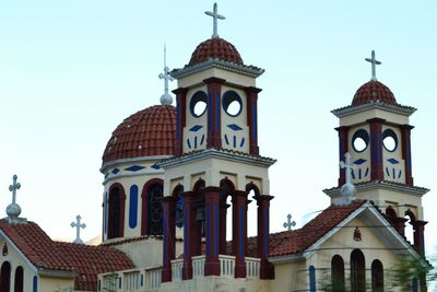 Low angle view of church