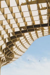 Low angle view of building against sky