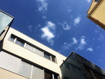 Low angle view of building against sky