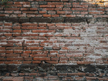 Full frame shot of brick wall