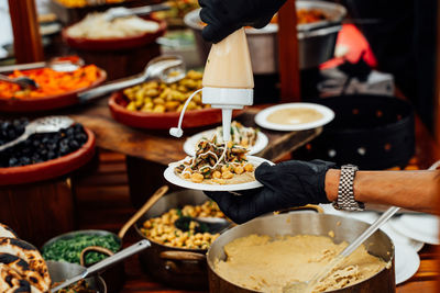 Close-up of food for sale