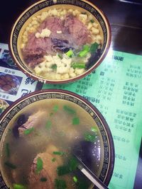 Close-up of food in bowl