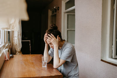 Young woman using mobile phone