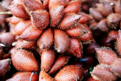 Full frame shot of strawberries