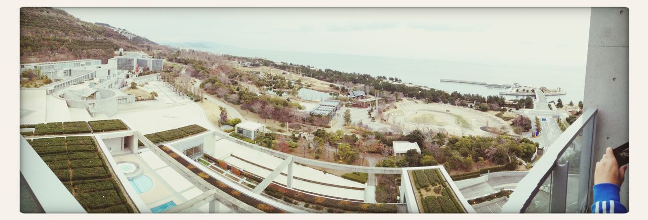 transfer print, architecture, auto post production filter, building exterior, built structure, city, high angle view, panoramic, cityscape, incidental people, travel destinations, water, tourism, sky, day, travel, famous place, crowded, city life, large group of people