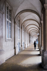 Corridor of building