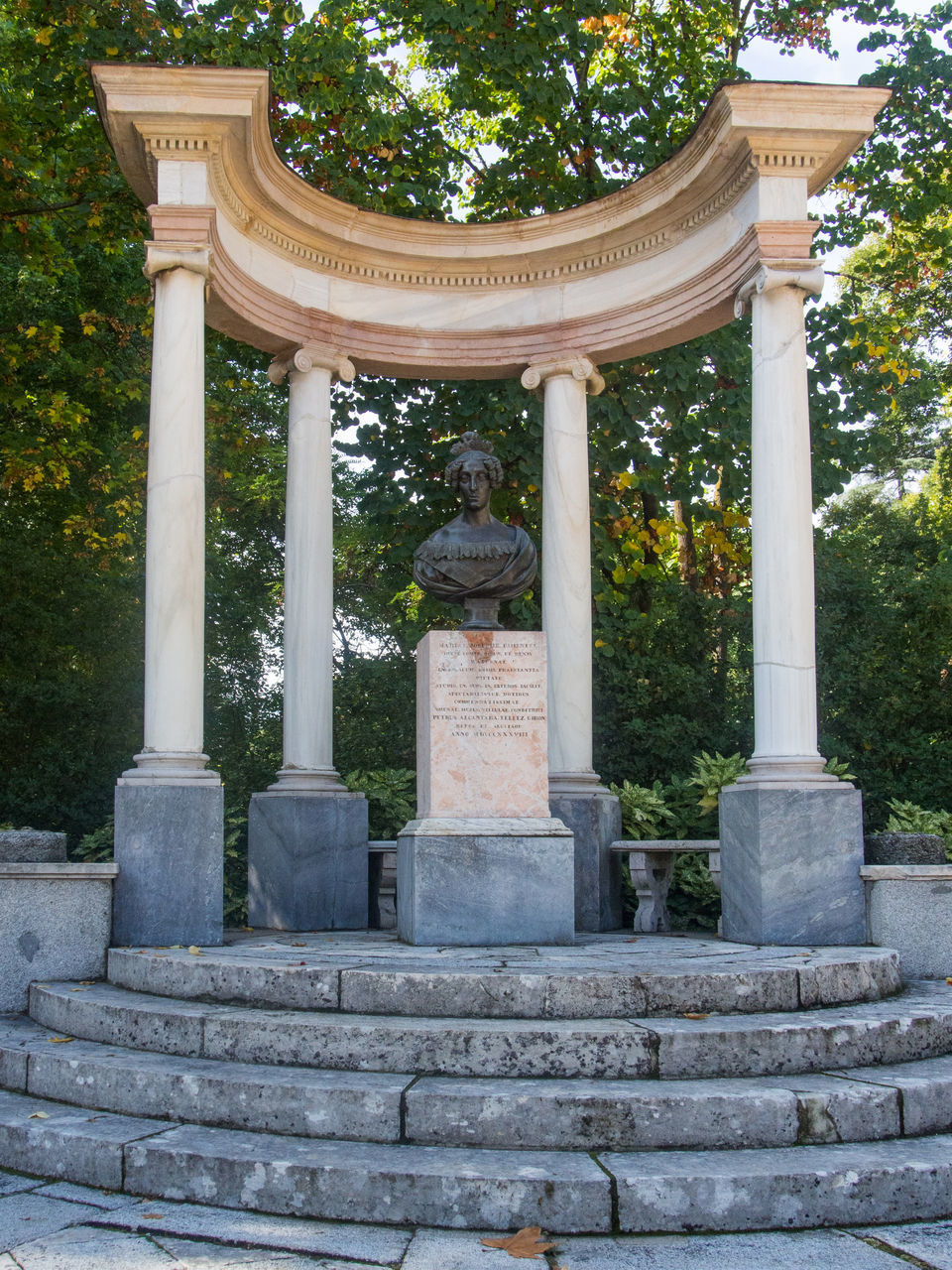 VIEW OF BUDDHA STATUE AGAINST TREES