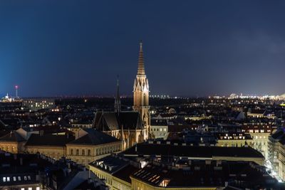 Cityscape at night