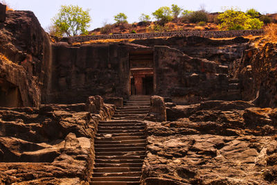 Old ruins of building