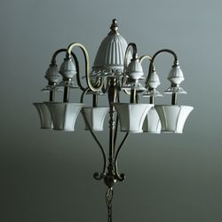 Studio shot of an antique lamp