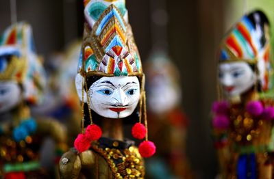 Wayang golek is a traditional sundanese art and indonesian cultural heritage.