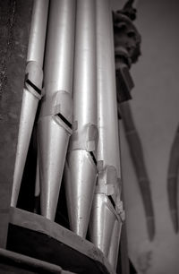 Close-up of pipes