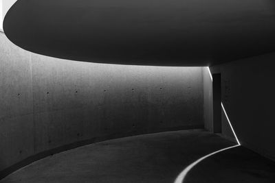 Empty corridor of building
