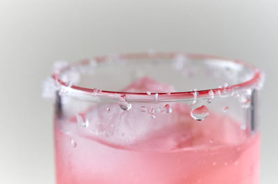 Close-up of drink in glass