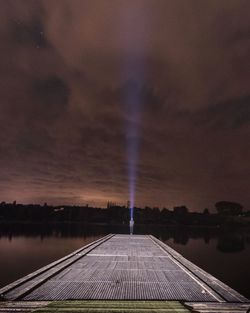 Scenic view of landscape against sky at sunset