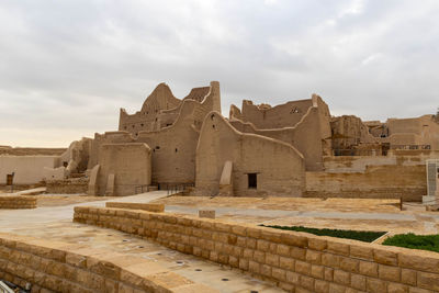 Salwa palace at at-turaif unesco world heritage site, diriyah, saudi arabia