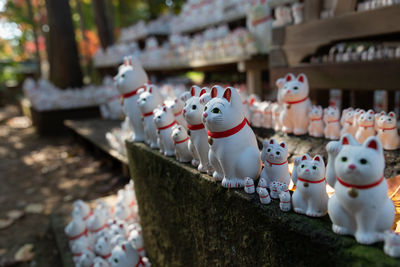 Gotoku-ji temple lucky cat