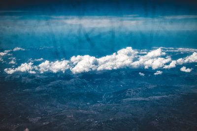 Aerial view of landscape