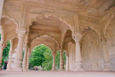 Low angle view of historical building