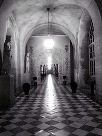 Illuminated corridor