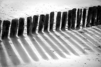 Scenic view of snow against sky