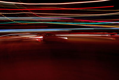 Surface level of tiled floor