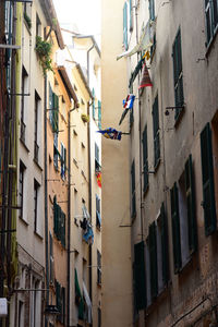 Street amidst buildings in city