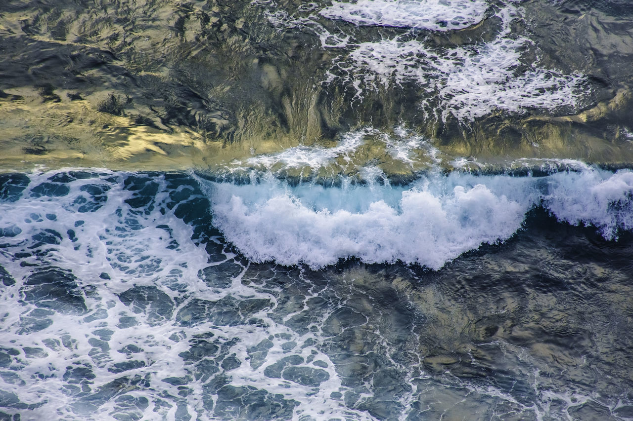 SCENIC VIEW OF WATERFALL