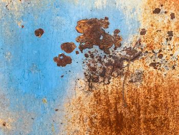 Close-up of rusty metal