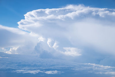 Low angle view of clouds in sky