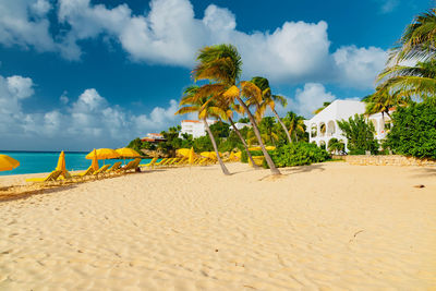 Paradise beach caribbean