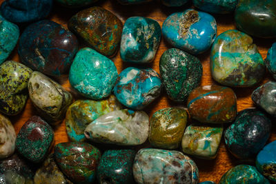 Full frame shot of stones