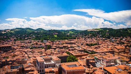 Townscape of bologna . italy . from my city and travel photography portfolio . july 2018