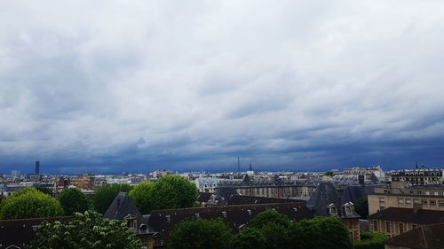 Cityscape against sky