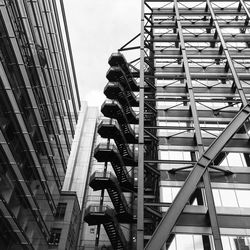 Low angle view of modern building