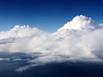 Low angle view of clouds in sky