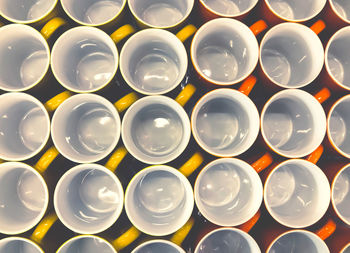 Full frame shot of containers