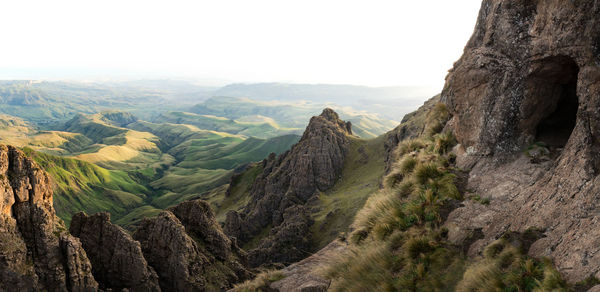 Panoramic view of landscape against sky