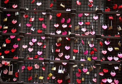 Love padlock in verona