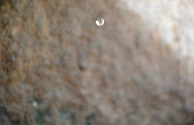 Close-up of water on beach