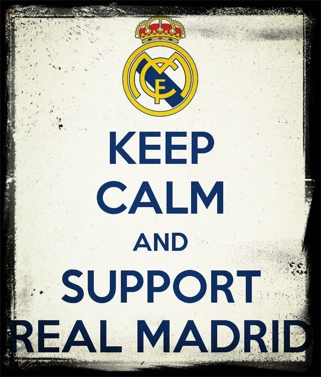 Keep calm and support RM