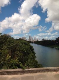 River with buildings in background