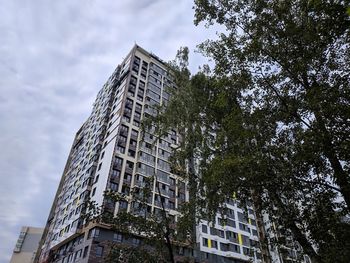 Low angle view of building against sky