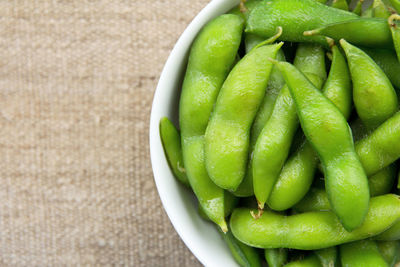 Close-up of green salad in bowl